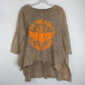 JC Fits INC On The Road Cali4nia Riders Motorcycle Shirt S/M